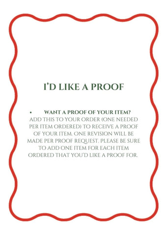 I'd Like a Proof!