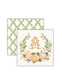 Fall Laurel Monogram Gift Tag