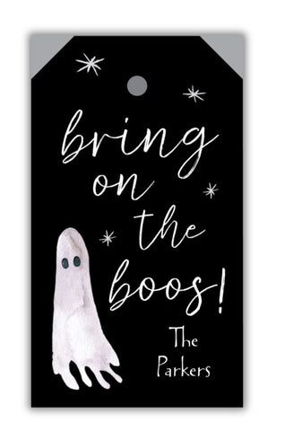 Bring on the Boos! Hangtag