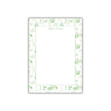 Spring Toile Notepad {green}