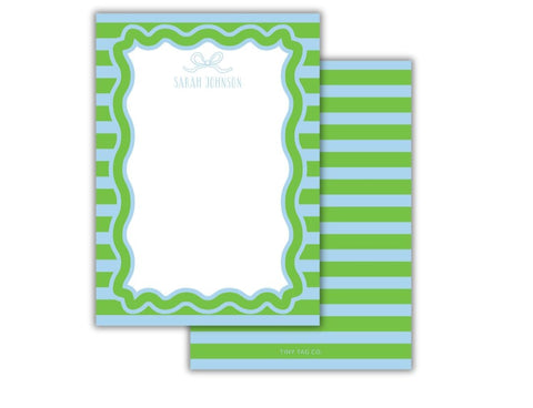 Charm + Cheer Sea Breeze Bows Notecard Set