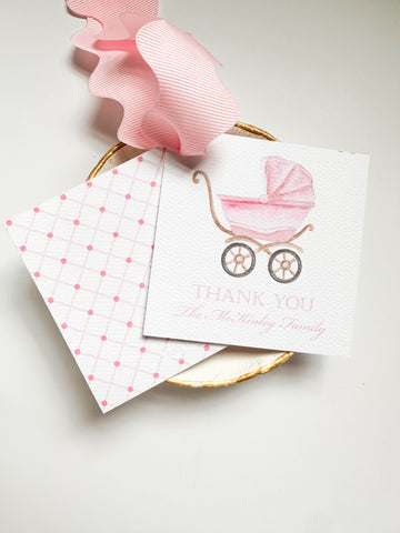 Pink Pram Tiny Tag