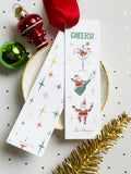 Vintage Spirits Cheers! Vertical Tag