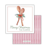 Wooden Spoon Holiday Gift Tag