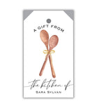 Wooden Spoons Gift Tag
