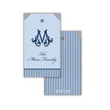 Navy + Sky Pinstripe Hangtag