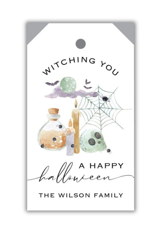Witching you a Happy Halloween Hangtag