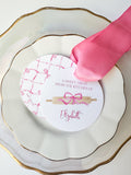 Sweet Treat Rolling Pin with Bow Round Tag