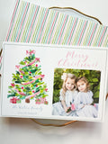 Beautiful Bow Tree Holiday Card