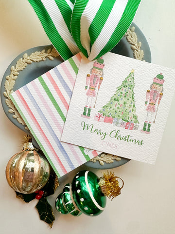 Nutcracker + Tree Gift Tag