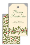 Timeless Tidings Winter Mistletoe Hang Tag
