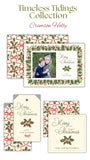 Timeless Tidings Crimson Holly Holiday Card