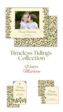 Timeless Tidings Winter Mistletoe Holiday Card
