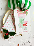 A Jolly Stocking! Hangtag