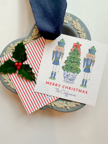 Nutcracker + Topiary Gift Tag