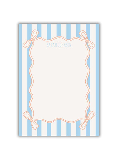 Charm + Cheer Aqua Sunset Notepad