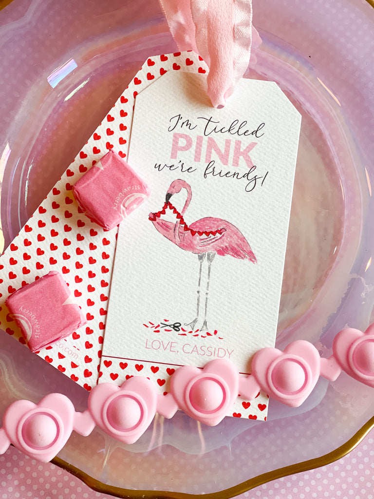 tickled-pink-flamingo-valentine-hangtag-tiny-tag-co for Free Printable Flamingo Thank You Tags Tickled Pink Flamingo Valentine Hangtag – Tiny Tag Co. for Free Printable Flamingo Thank You Tags