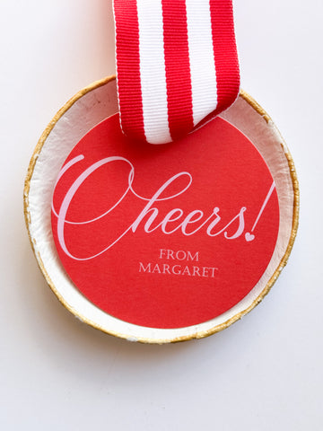 Red + Pink Round Cheers!