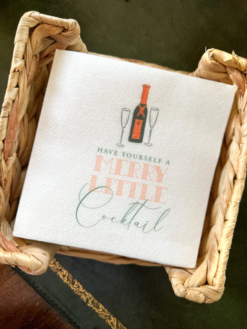 Have Yourself A Merry LIttle Cocktail Napkins