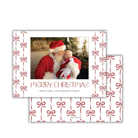 Merry Little Bows Holiday Card