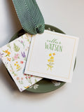 Wild Blooms Yellow Bouquet Daffodil Tag