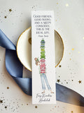 Book Girl Bookmark {personalized}