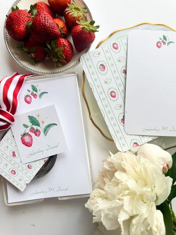 Strawberry + Scallop Gift Set