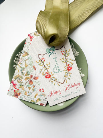 Heirloom Holiday Gift Tag