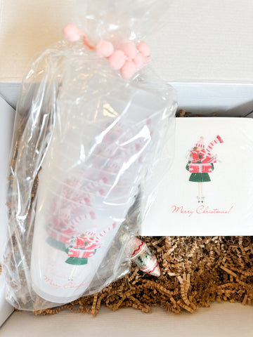 Gifty Girl cup + napkin gift set