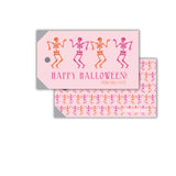 Dancing Skelly Horizontal Hang Tag