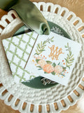 Fall Laurel Monogram Gift Tag