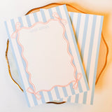 Charm + Cheer Aqua Sunset Notecard Set