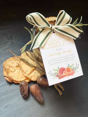 Simmer Pot Gift Arch Tag