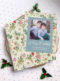 Evergreen Manor Botanical Holiday Card