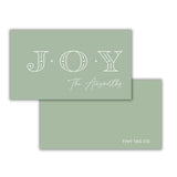 Joy Horizontal Tag (Sage)
