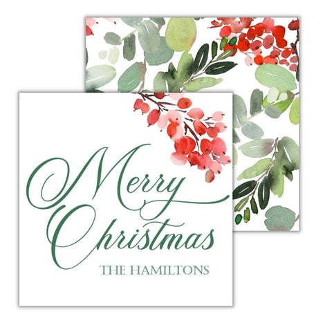 Merry Berries Gift Tag