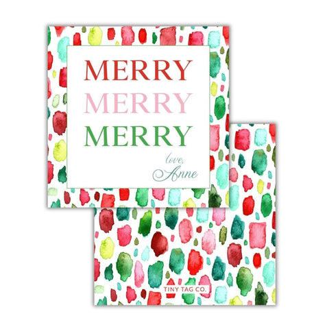 Paint Swatch Party Merry! Merry! Merry!