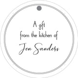 Round From the Kitchen Gift Tag