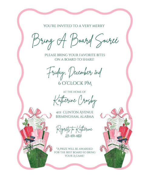 Boards Birthday Invitation