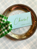 Cheers! Hangtag {aqua + green}