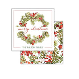 Winterberry Wreath Gift Tag