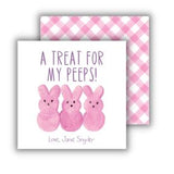 Peeps Trio Gift Tag {pink}