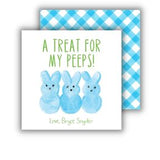 Peeps Trio Gift Tag {blue}