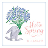 Hello Spring Bunny Gift Tag
