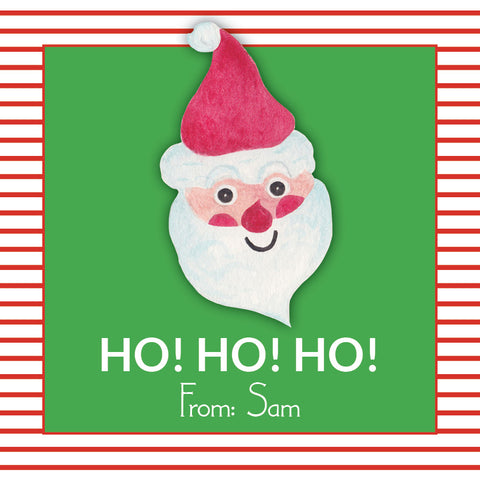 Ho! Ho! Ho! Santa Christmas Tiny Tag