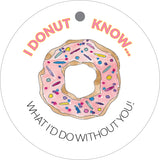 Round Donut Valentine {non-personalized}