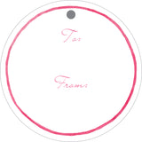 Round Gifty Gift Tag (non-personalized)