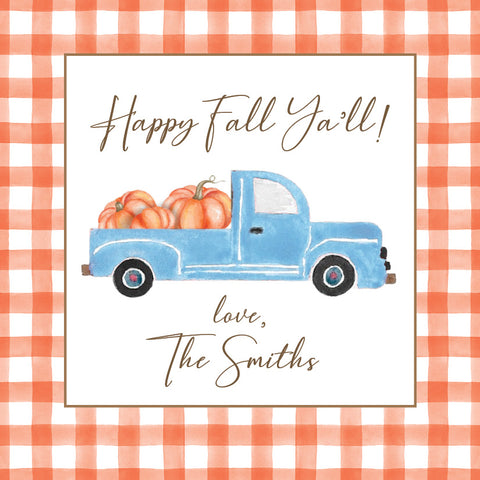 Happy Fall Little Blue Truck