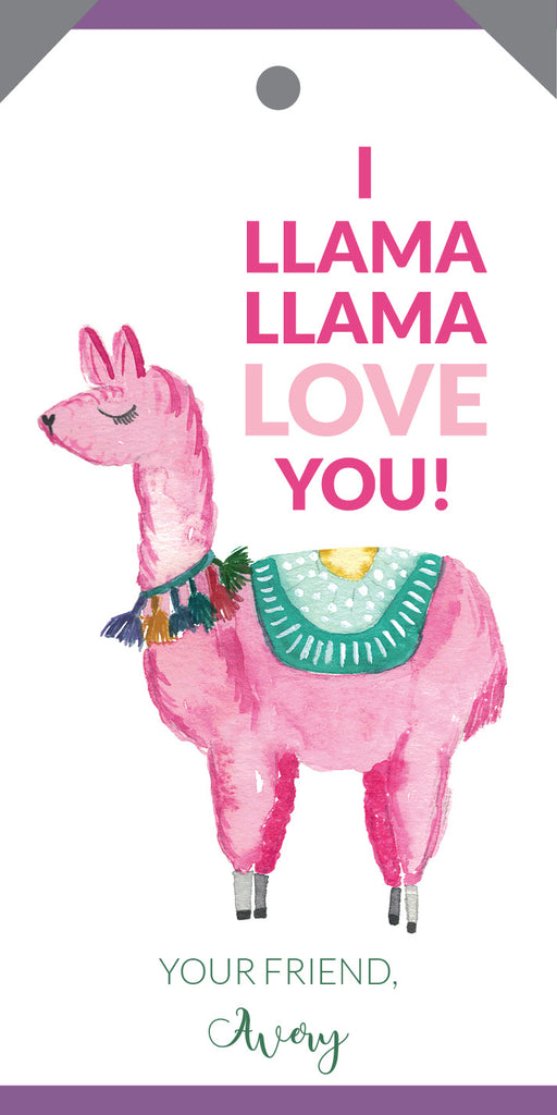 –　You　Co.　Llama　Tag　I　Tiny　Llama　Love