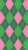 Golf Favor Tag {pink and blue colorway}
